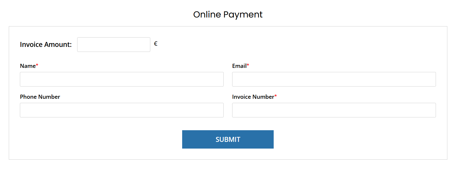 SEPA XML GENERATOR - Pay Online
