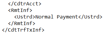 Tipos de pagamento SEPA - Pagamento normal