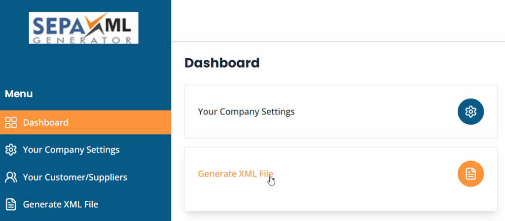 Générer un fichier test SEPA xml