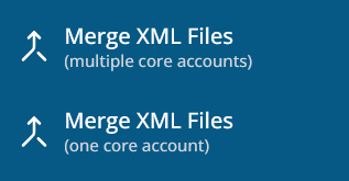 Merge SEPA Credit Transfer xml files