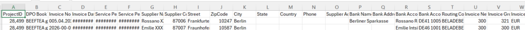 convert csv file to xml
